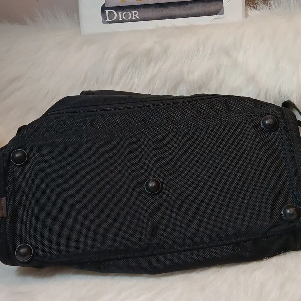Tumi Alpha  Black Ballistic Nylon Bag